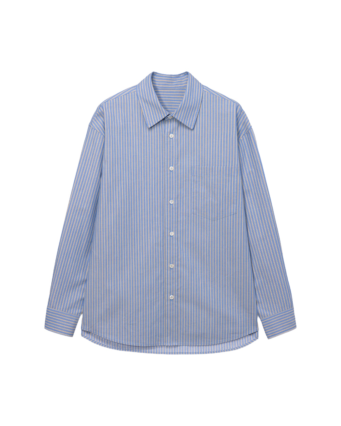Informal Shirt — Blue Stripe