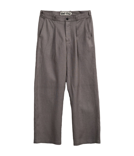 Dusk Pleated Trouser - Mauve