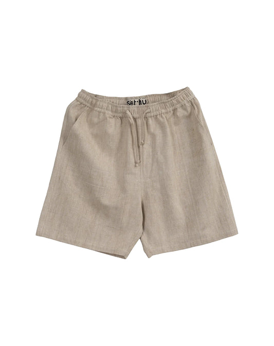 Leeward Drawstring Short - Parchment