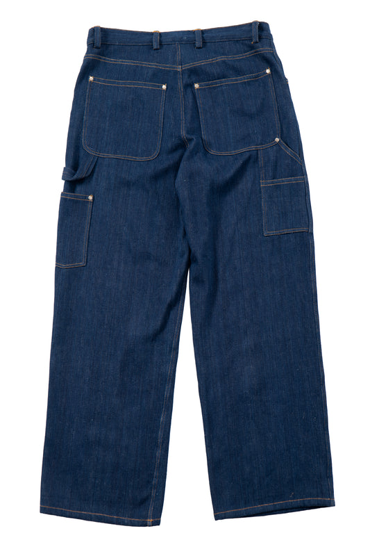 8-Pocket Utility Jeans - Indigo