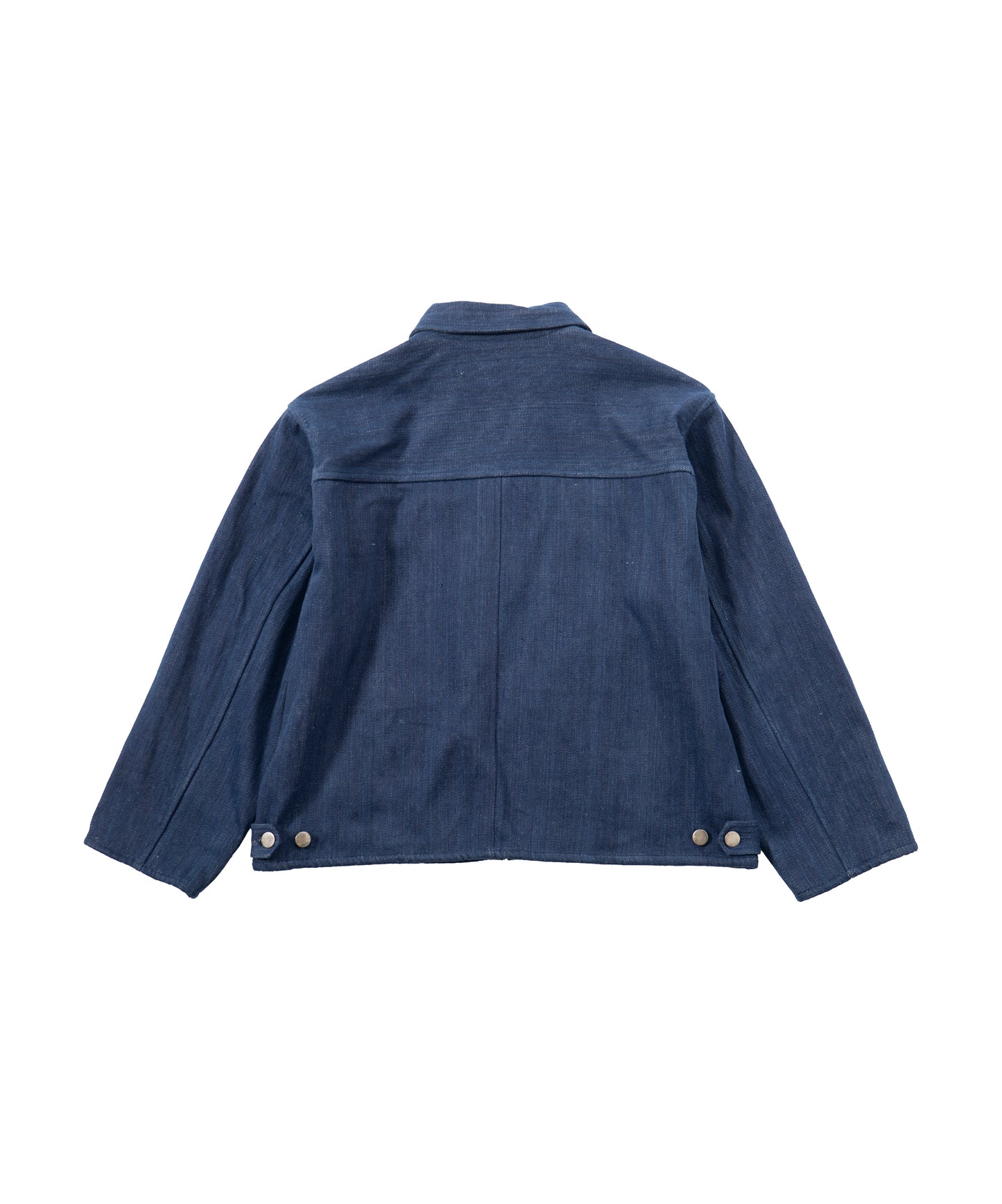 Quilted Black Diamond Trucker Jacket - Indigo