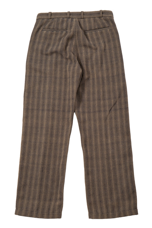 Wave Hill Pleated Trouser - Navy