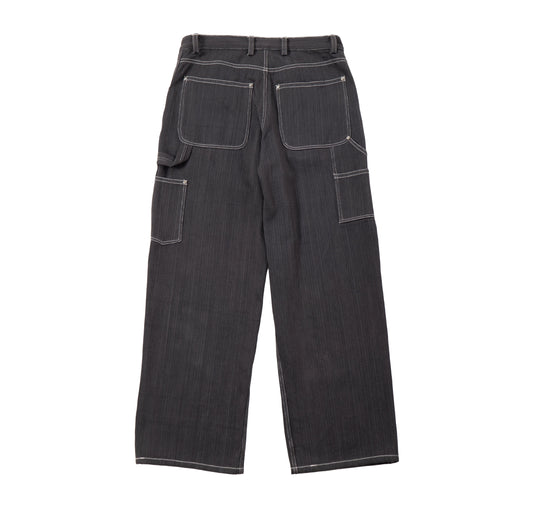 8-Pocket Utility Jeans - Charcoal
