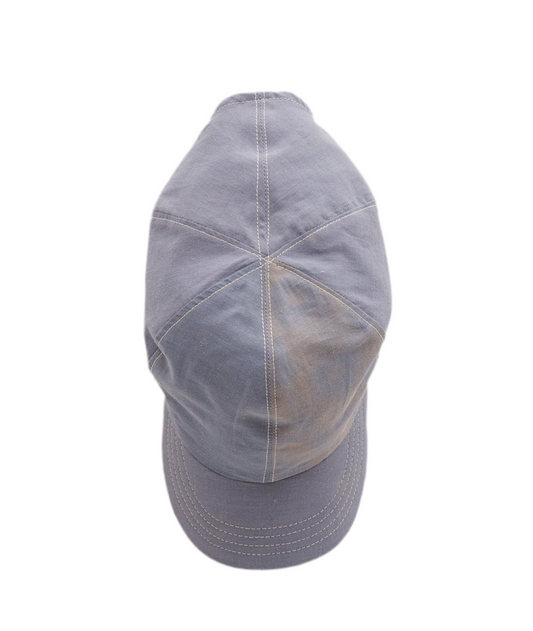 Top of Object From Nothing Light Blue Warden Cap on a white background