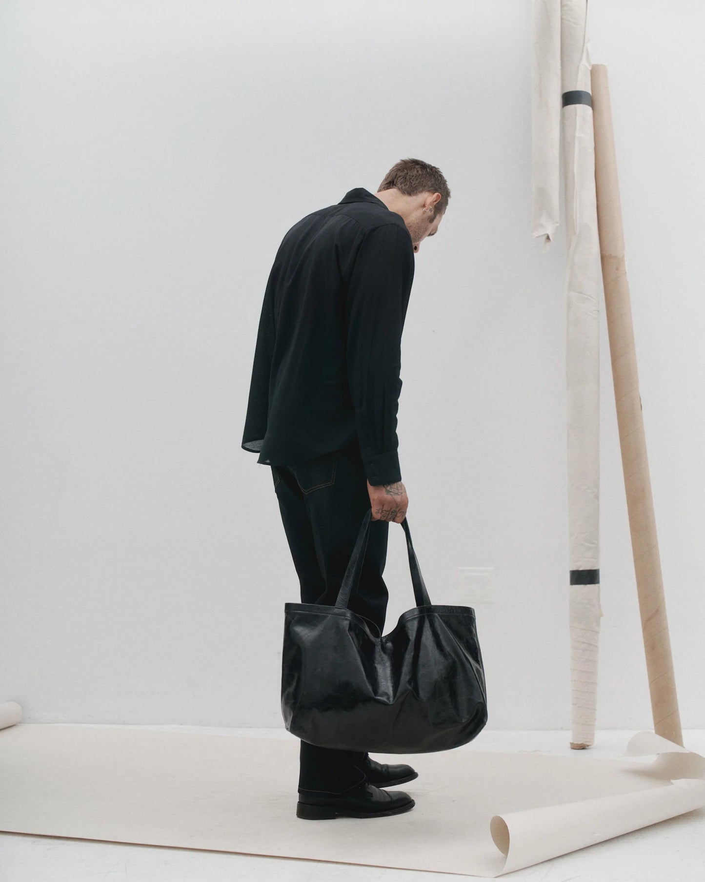 The Papier Tote - Black