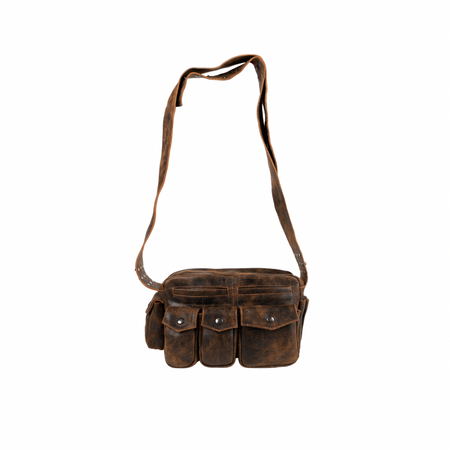 Cargo Aged Bag - Brown