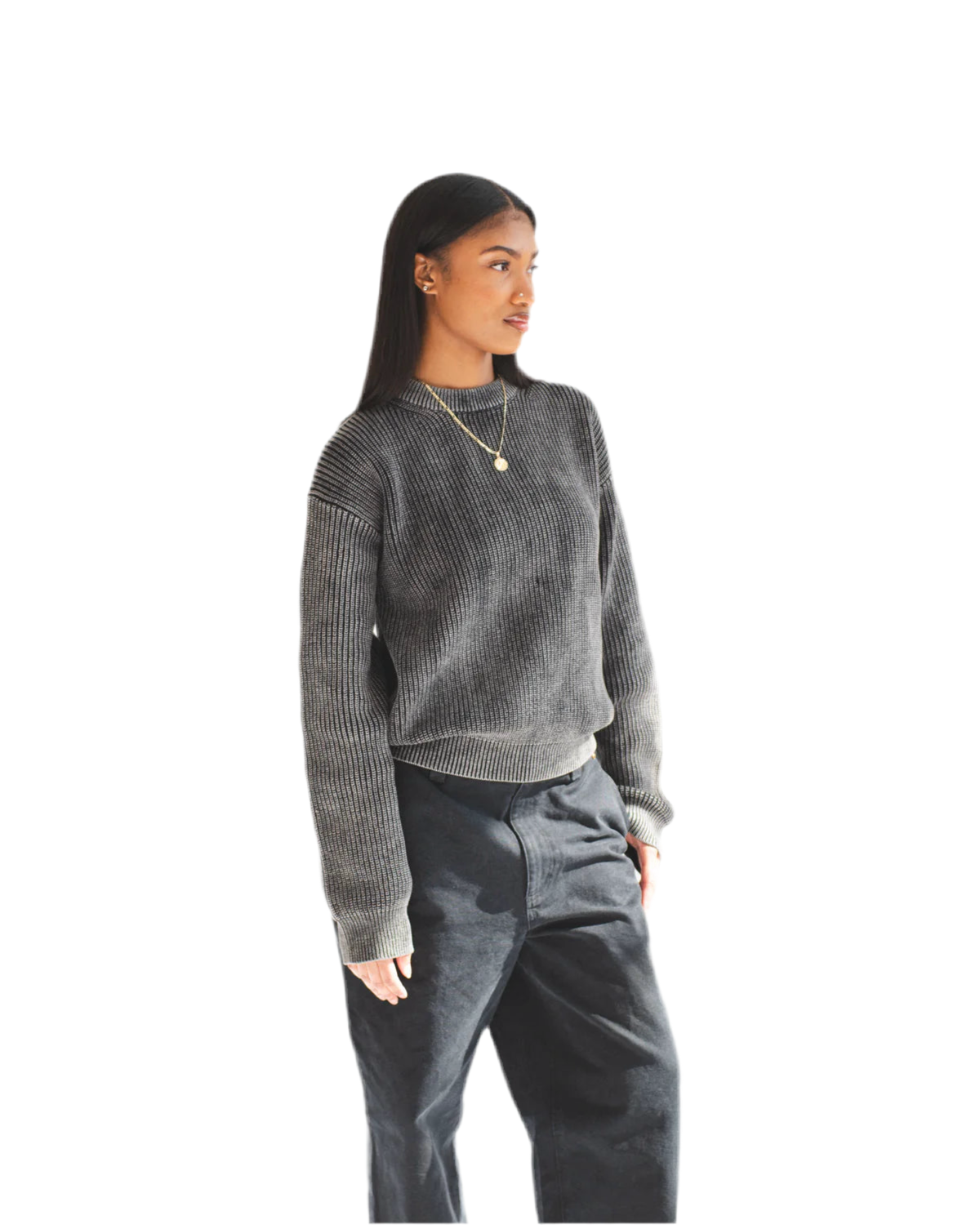 Heavy Shaker Sweater