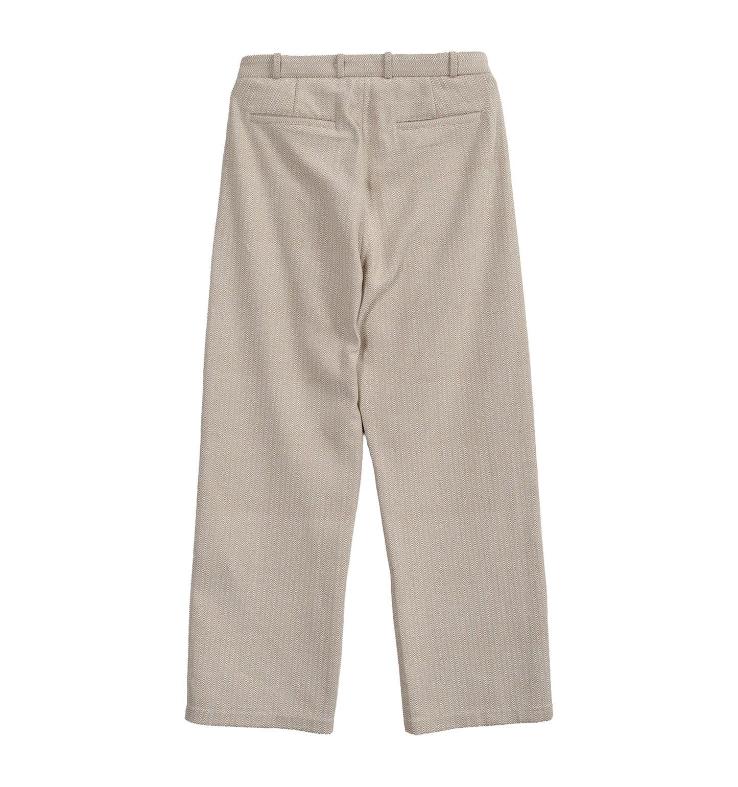 Wave Hill Pleated Trouser - Ivory