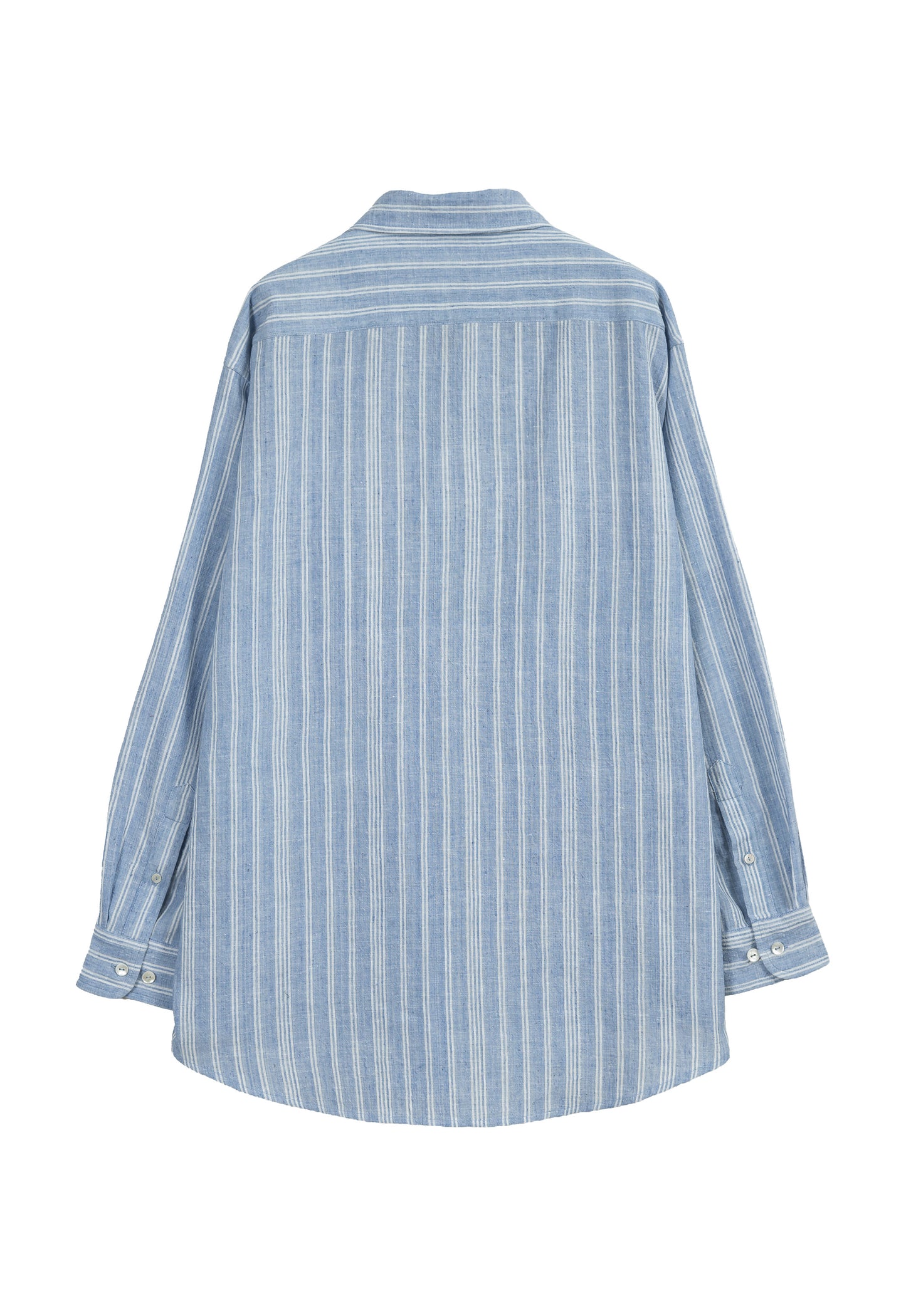 Ivy Oxford Shirt - Blue Pinstripe