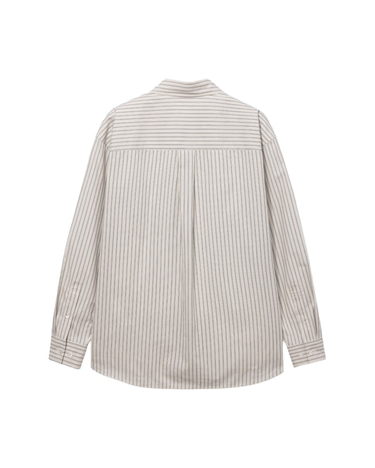 Informal Shirt — Ivory Stripe
