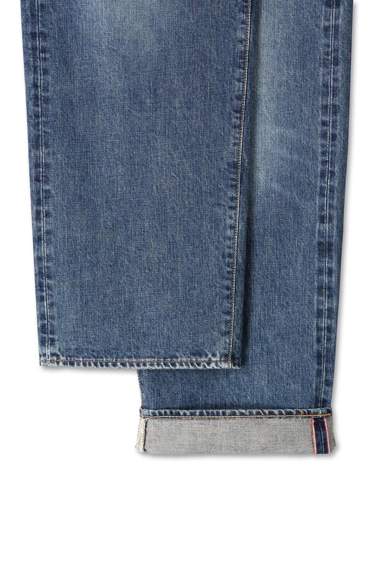 Zimbabwe Greencast Indigo Selvedge Denim Pants - Old Blue