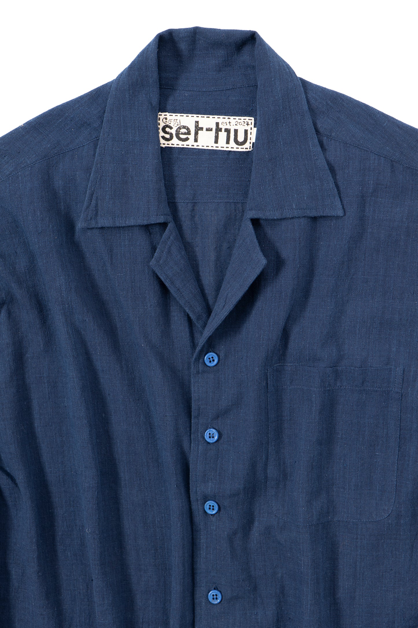 Apres Ski Camp Collar - Indigo