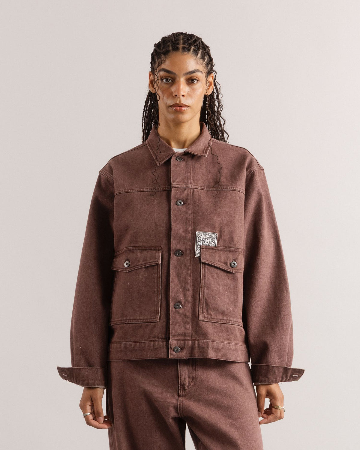 Heretic Jacket — Mauve Taupe