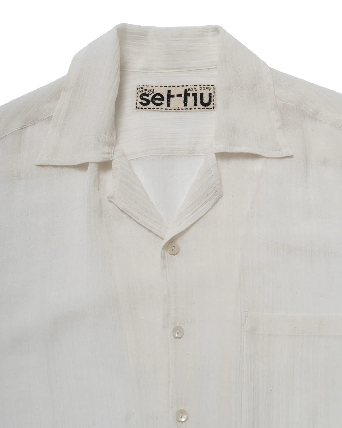 Coastal Camp Shirt - White