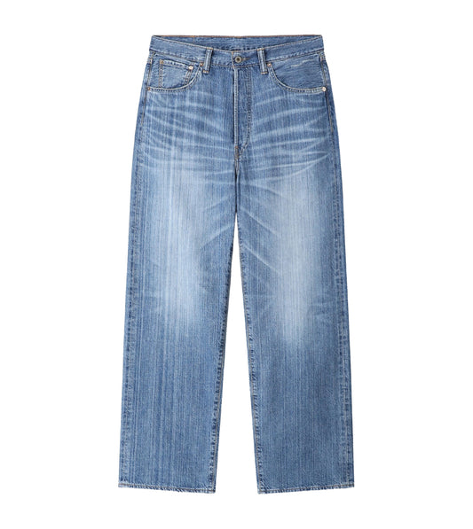 Kasezome Selvedge Denim Pants - Light Fade