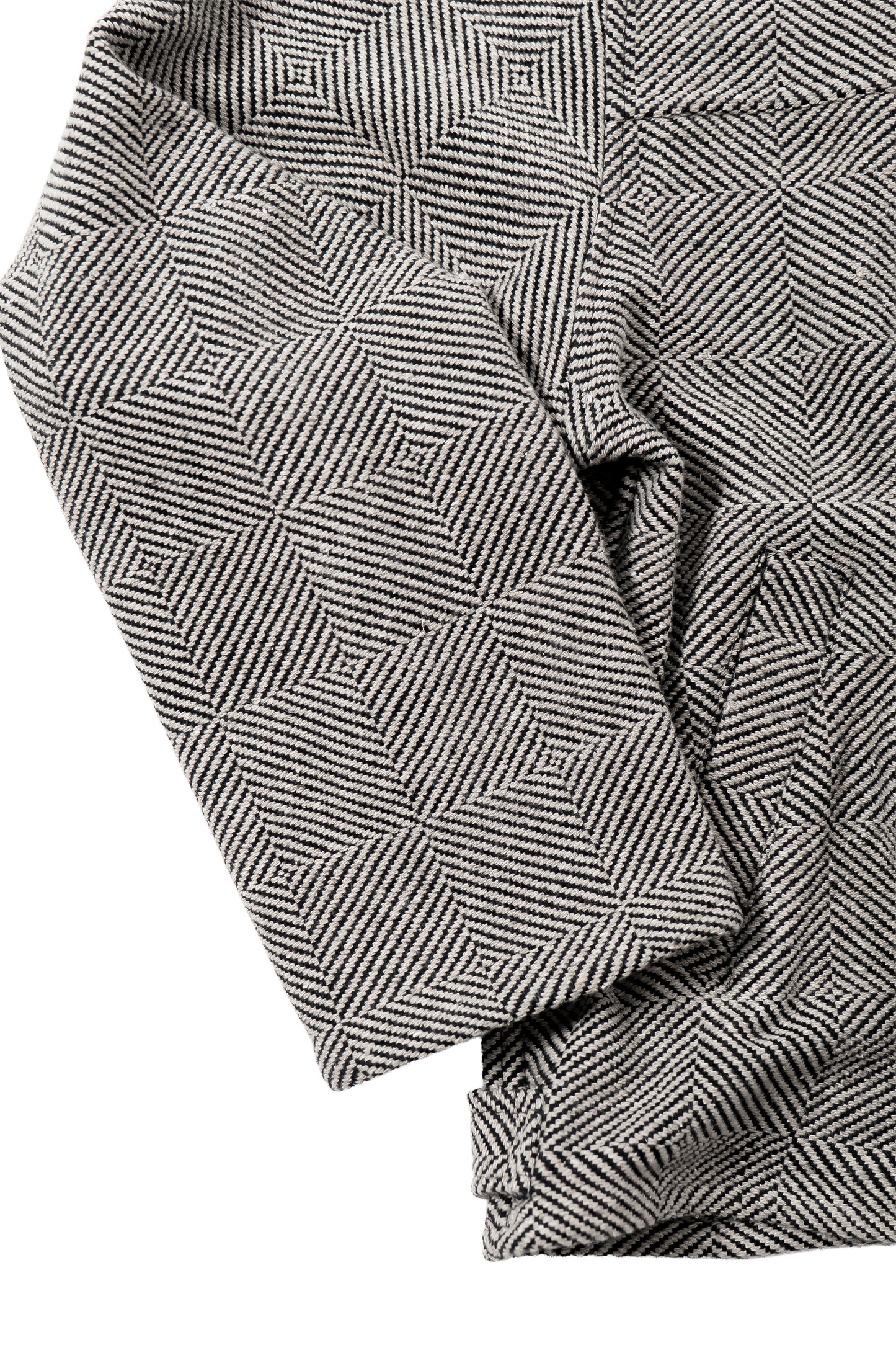 Black Diamond Trucker Jacket - Diamond Weave