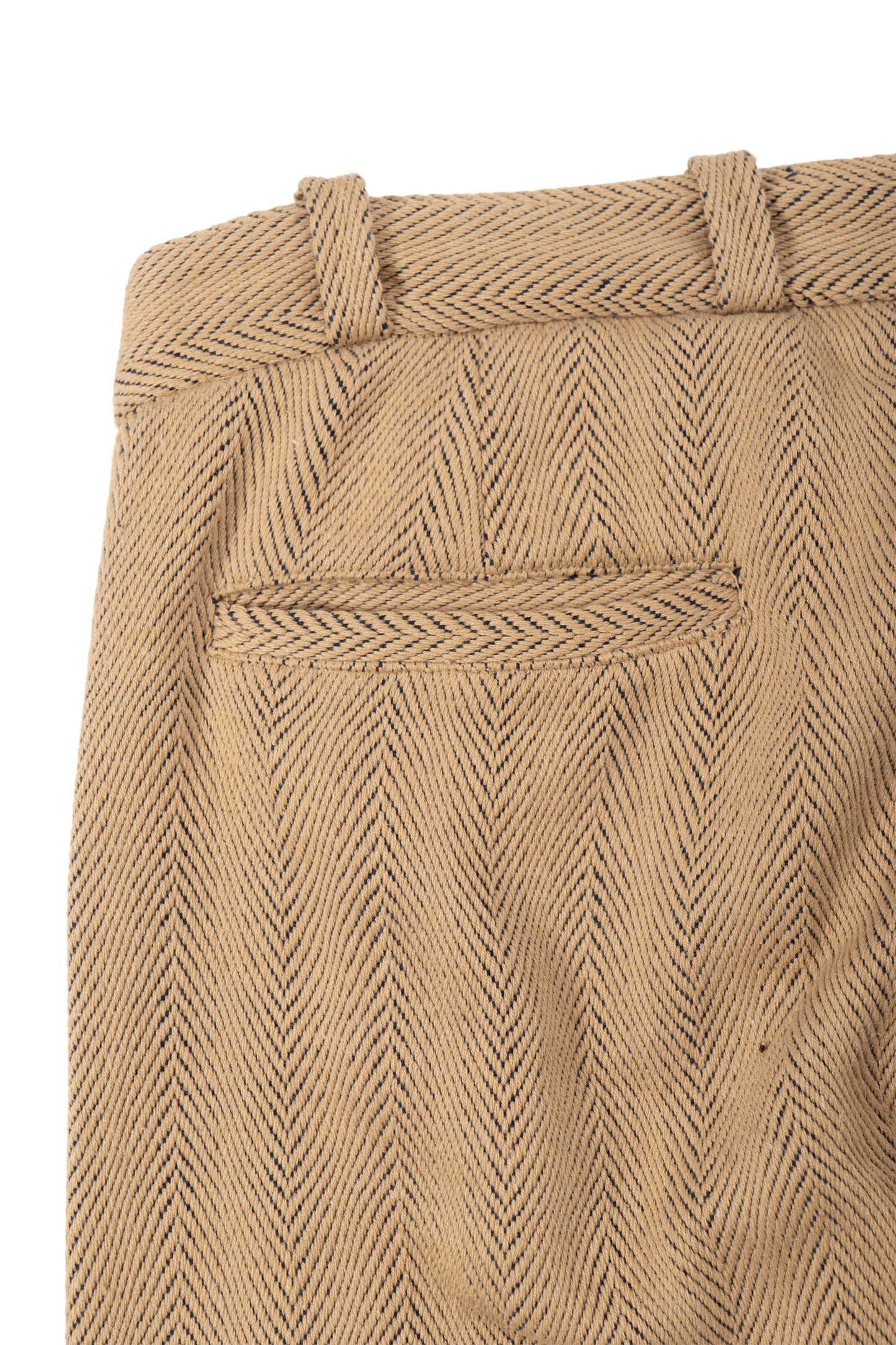 Wave Hill Pleated Trouser - Camel