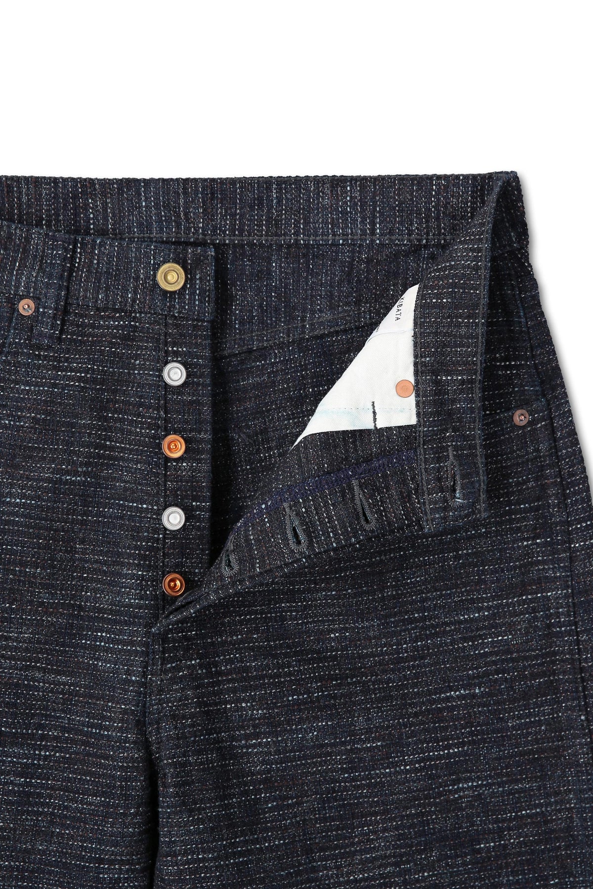 Shunko Kakishibu Kashiko Pants - One Wash