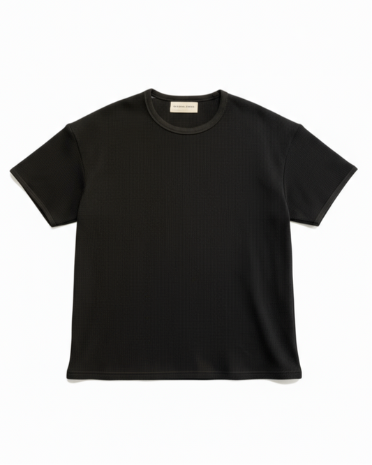 Waffle Knit T-Shirt
