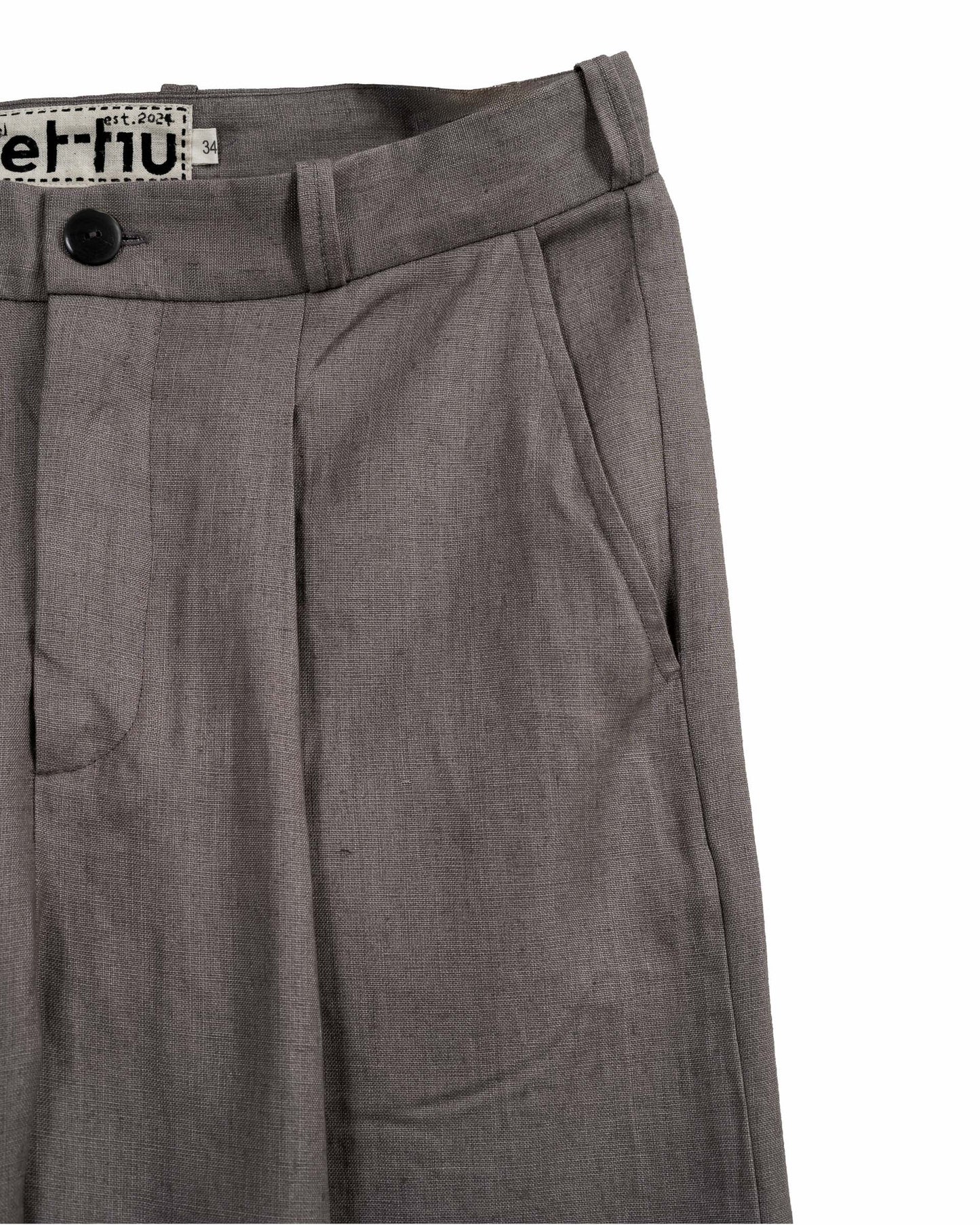 Dusk Pleated Trouser - Mauve