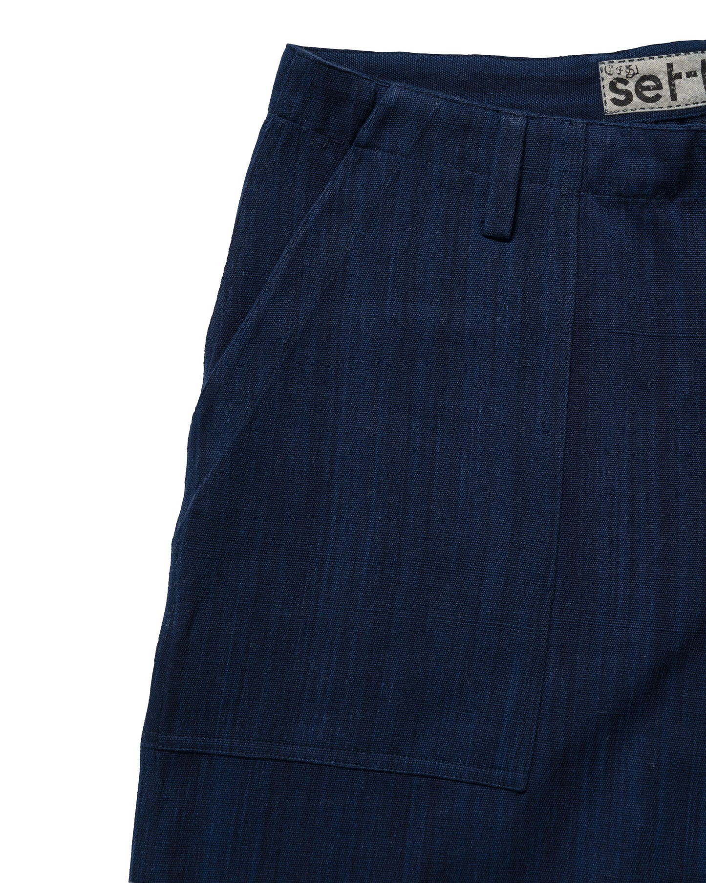 Long Wharf Fatigue Short - Indigo
