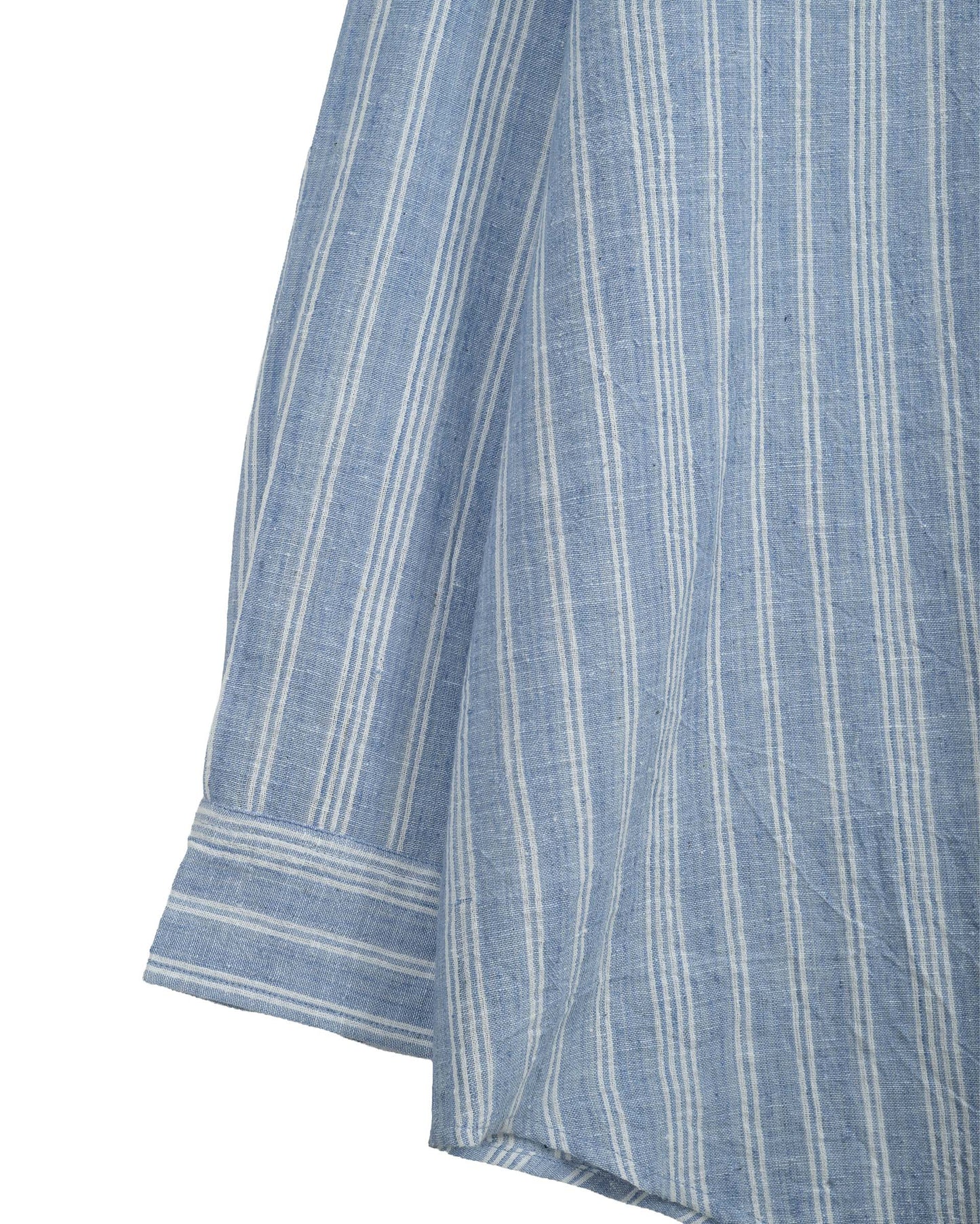 Ivy Oxford Shirt - Blue Pinstripe