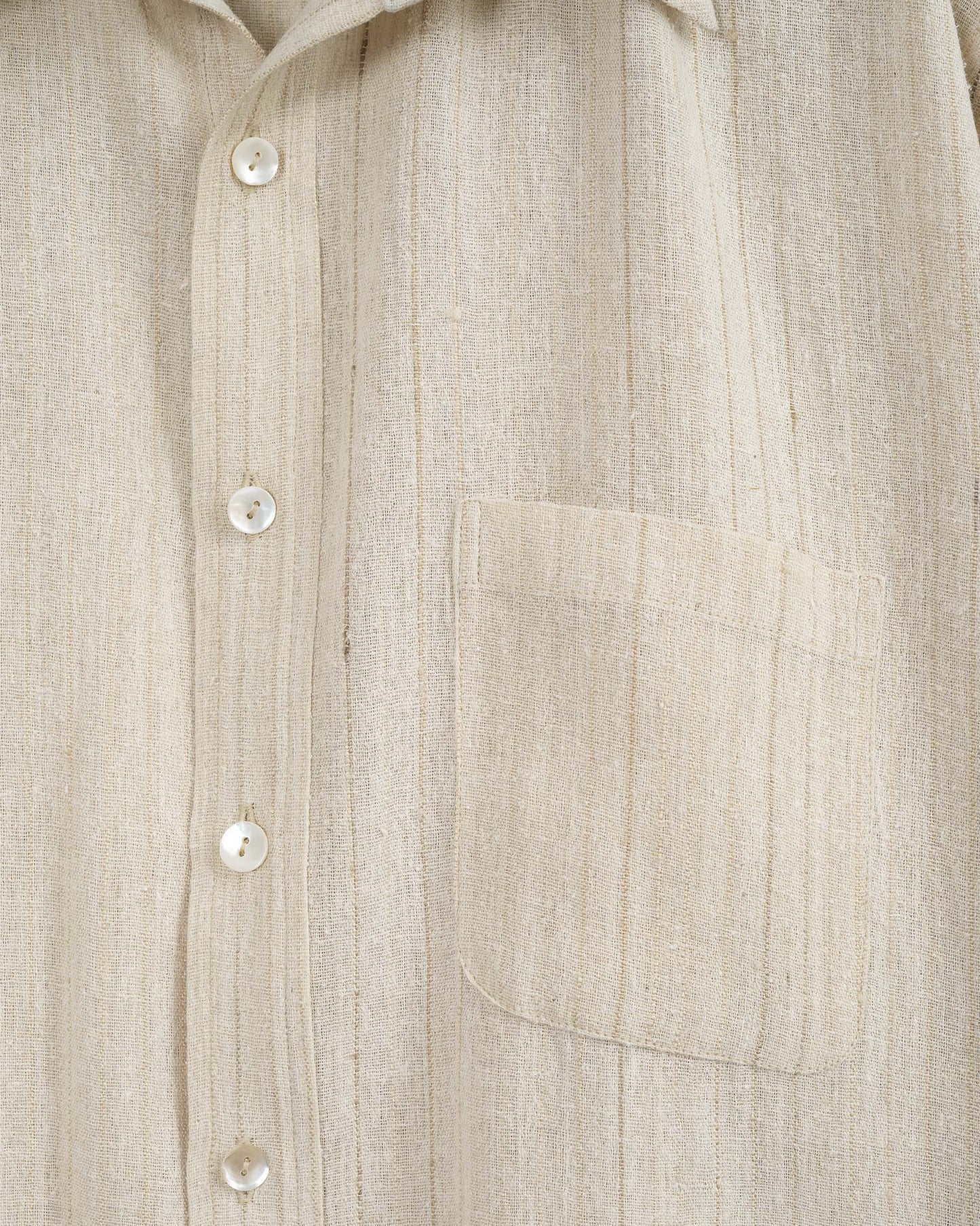 Ivy Oxford Shirt - White Gold