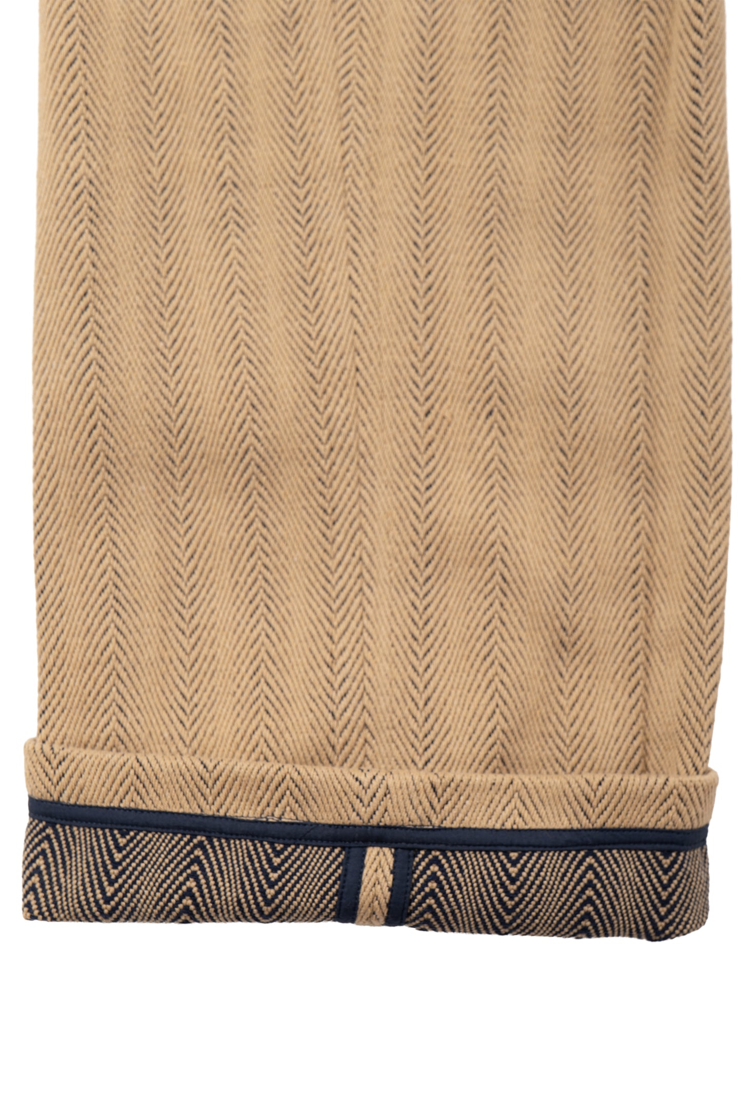 Wave Hill Pleated Trouser - Camel