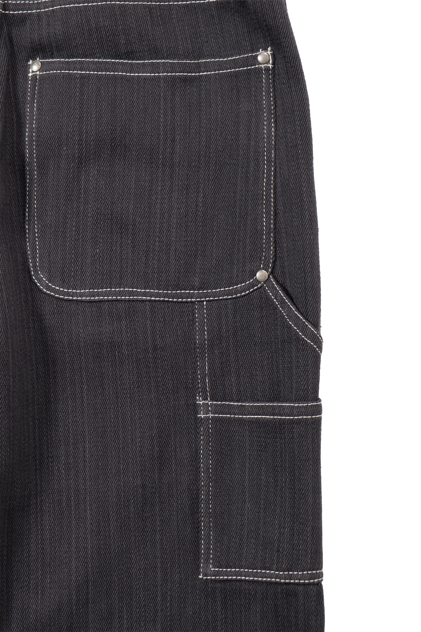 8-Pocket Utility Jeans - Charcoal