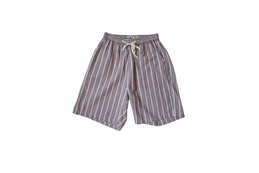Handloom Drawstring Lounge Shorts