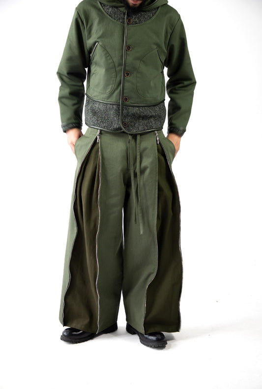 Tears Pants - Olive