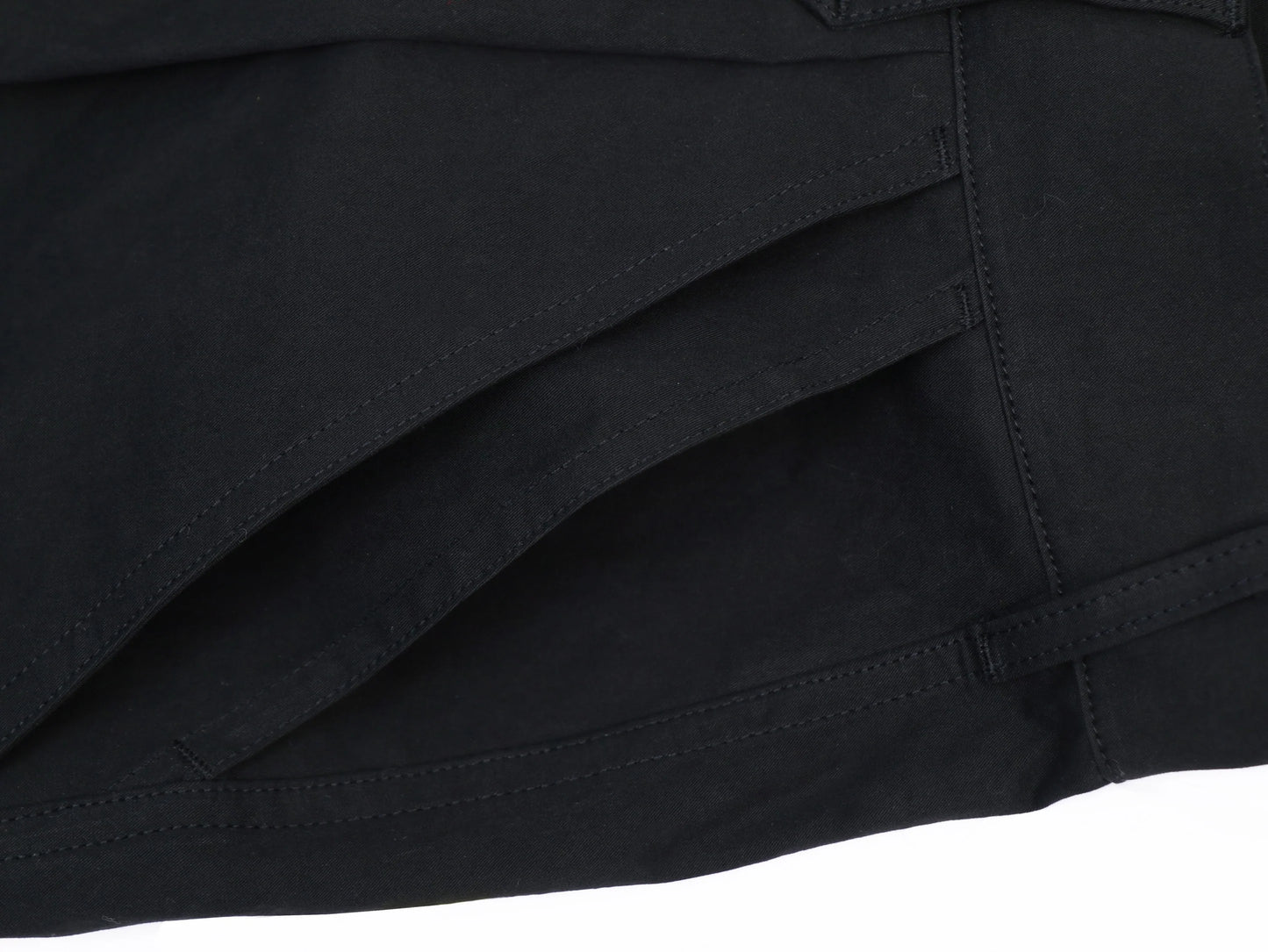 Pleated Poplin Shorts