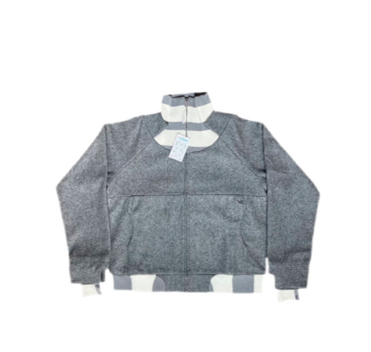 U-line Striped Wool Jacket