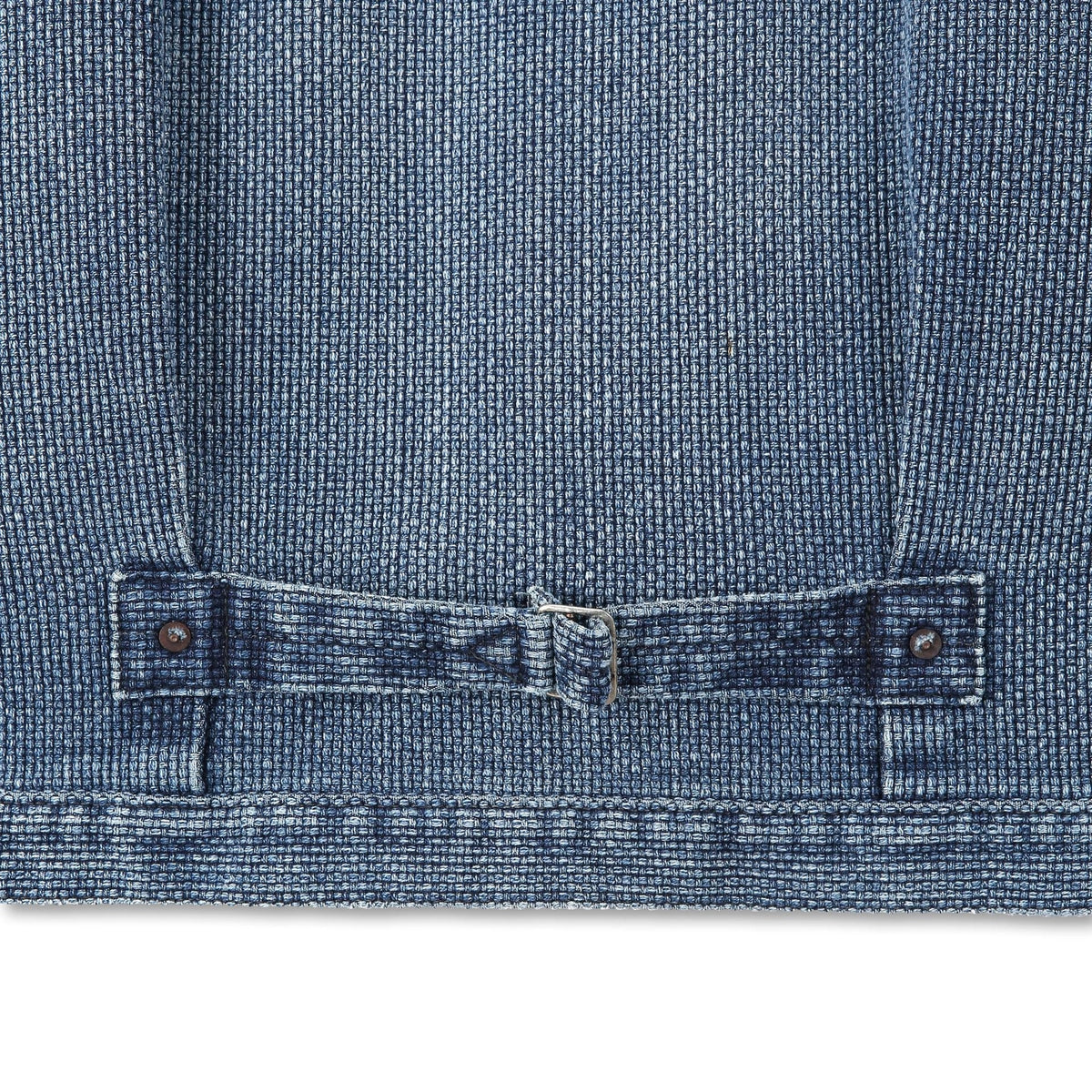 WWII Sashiko Jacket - Indigo Light Fade