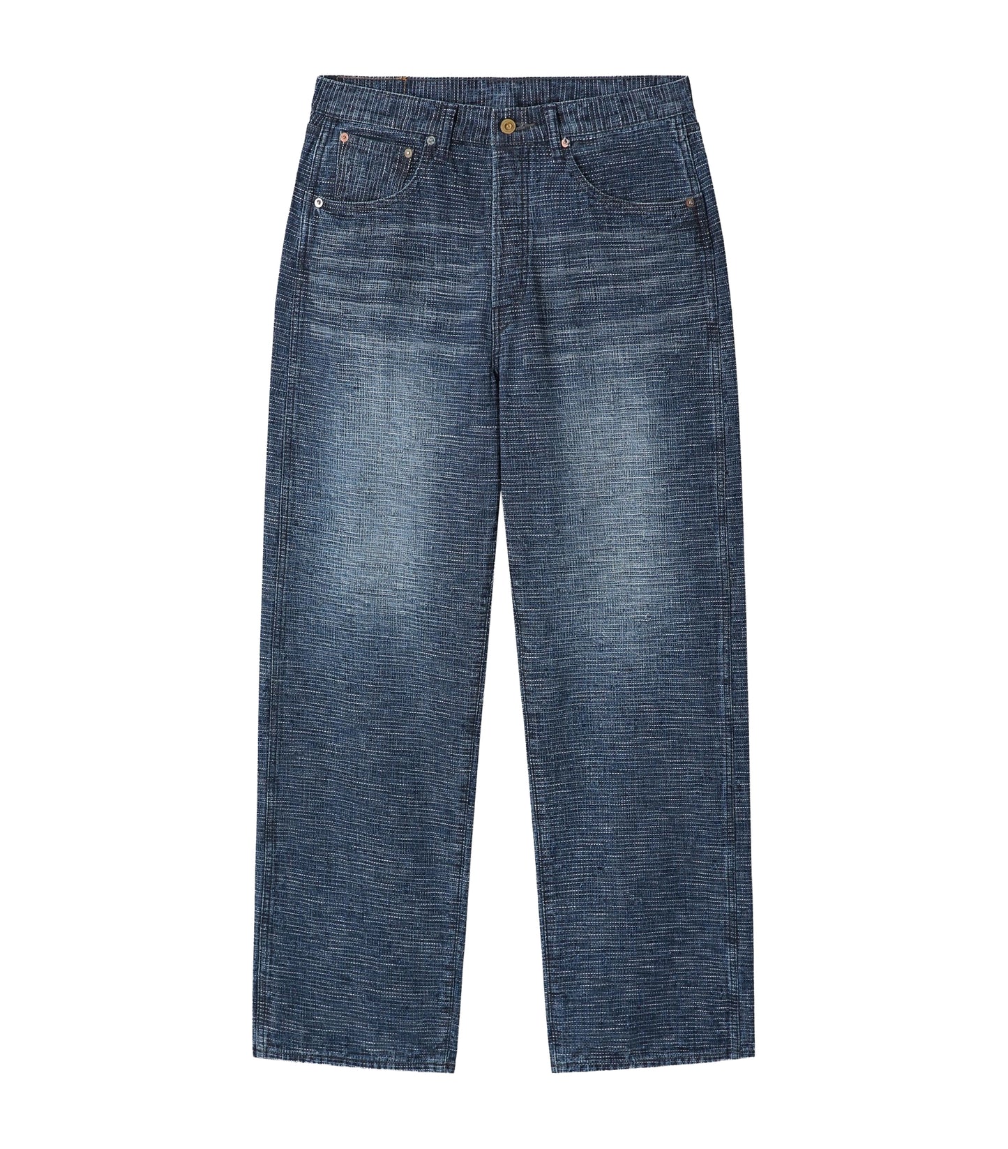 Shunko Kashiko Pants — Old Blue