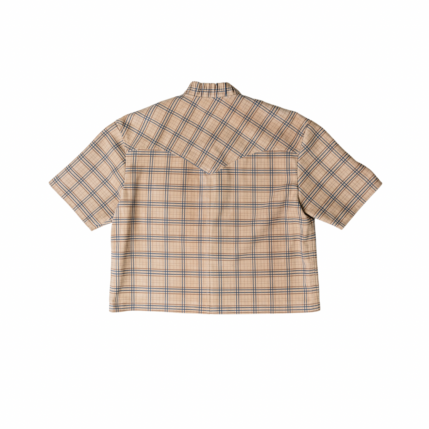 Leather Tartan Shirt San Miguel