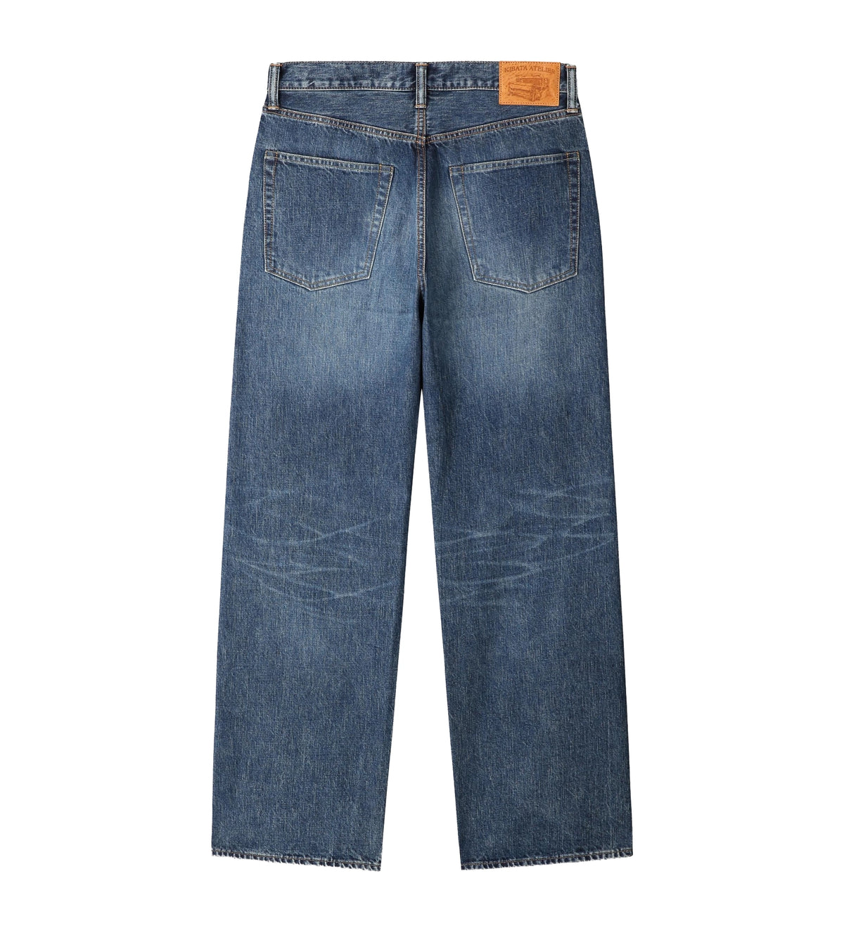 Zimbabwe Greencast Indigo Selvedge Denim Pants - Old Blue