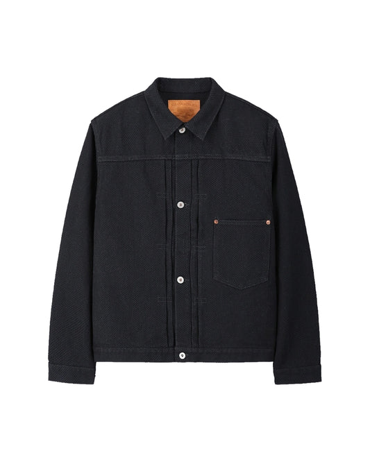 WWII Sashiko Jacket - Black