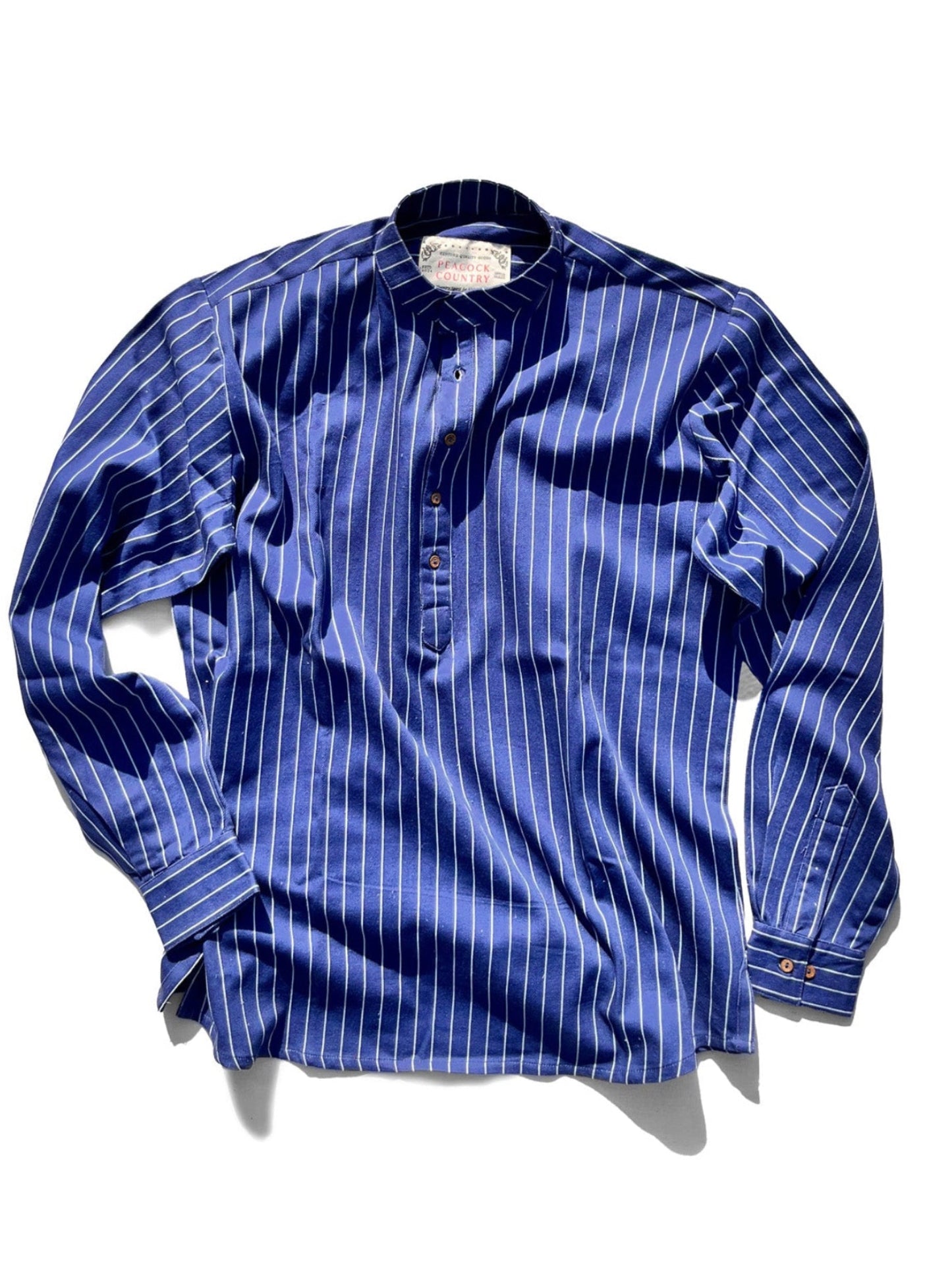 Indigo Handwoven Denim Kurta Shirt