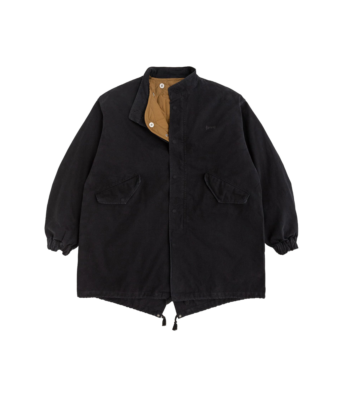 Weald Long Coat — Ash