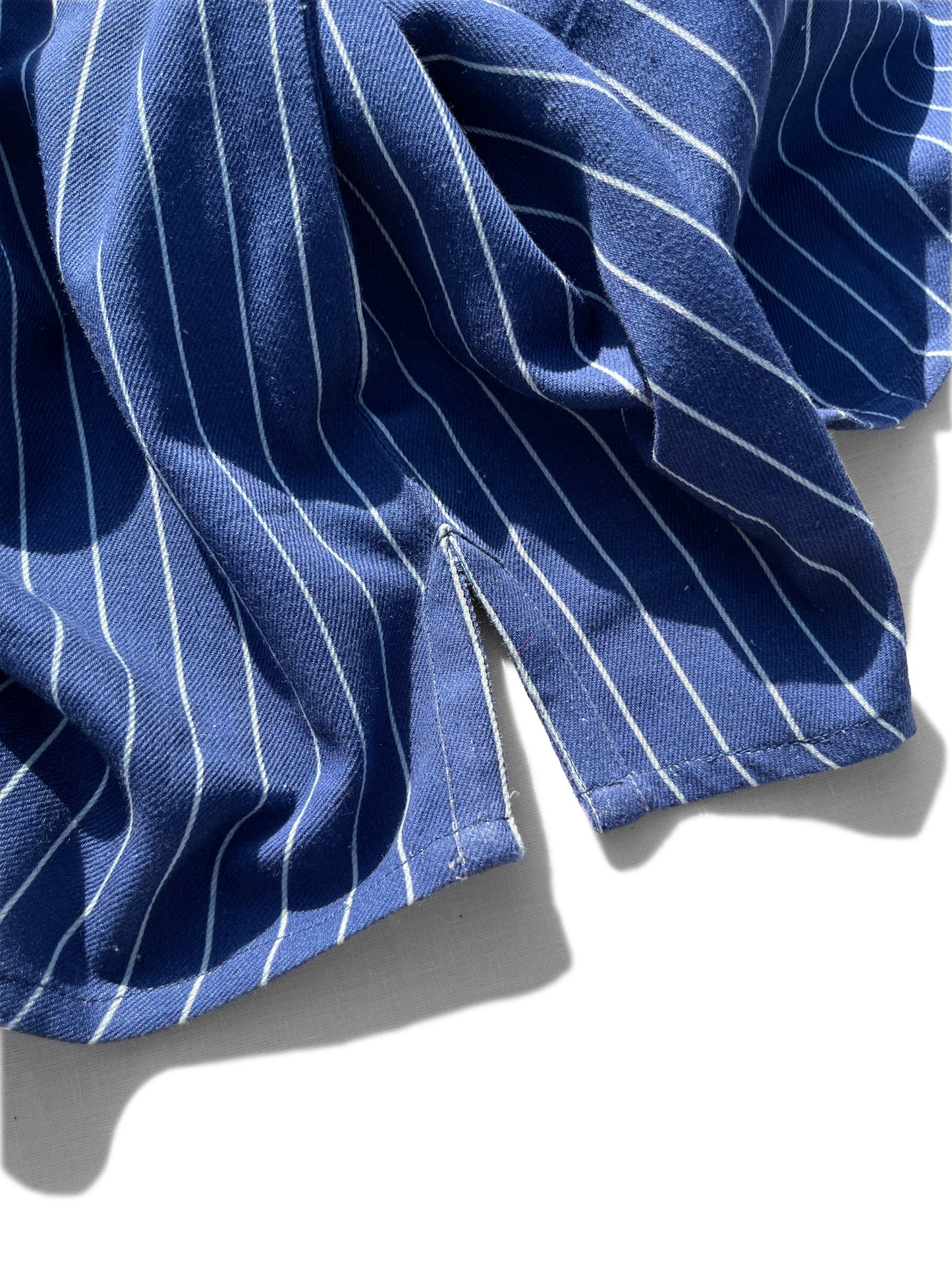 Indigo Handwoven Denim Kurta Shirt