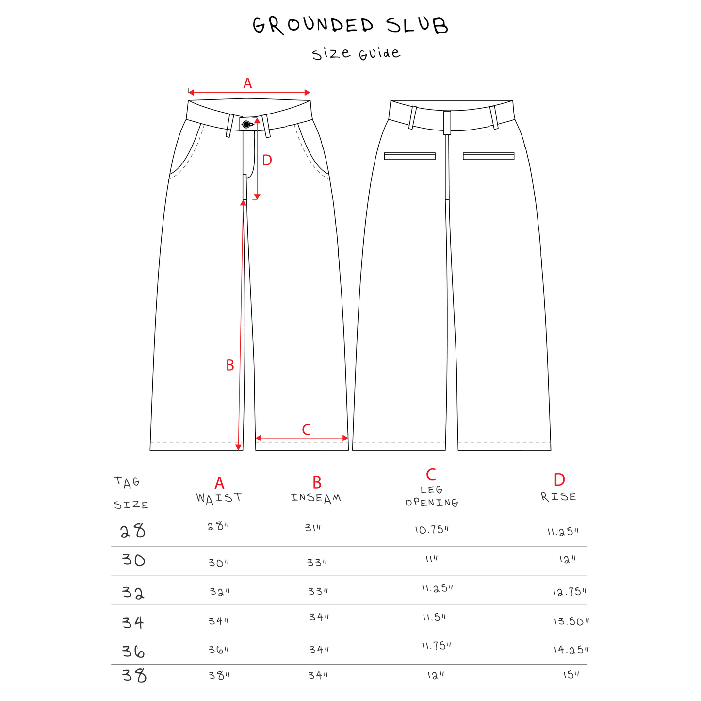 Grounded Slub Denim
