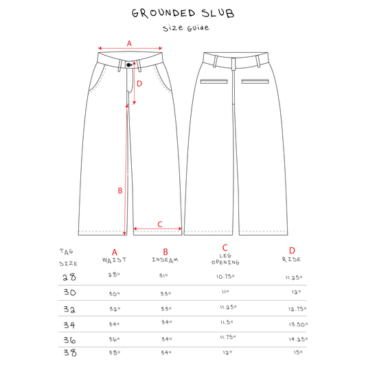 Grounded Slub Denim