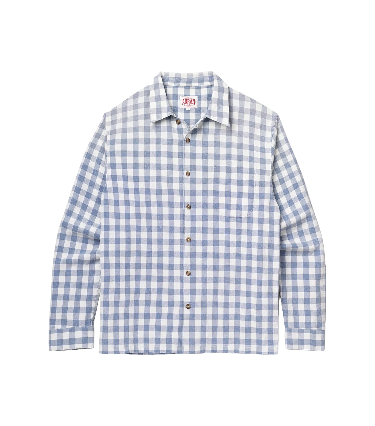 Wayne Shirt - Blue Gingham