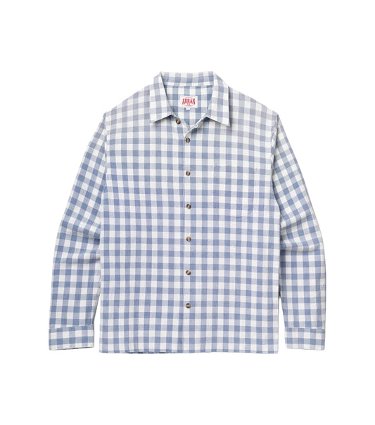 Wayne Shirt - Blue Gingham