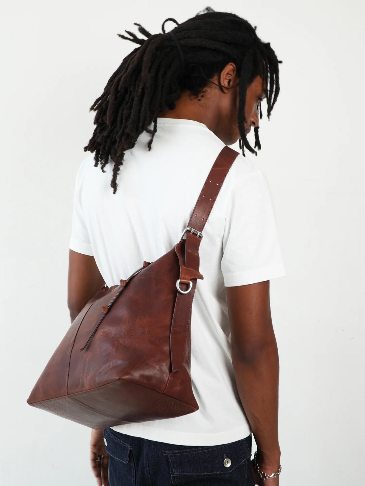 Drift Bag - Aged Brown Leather