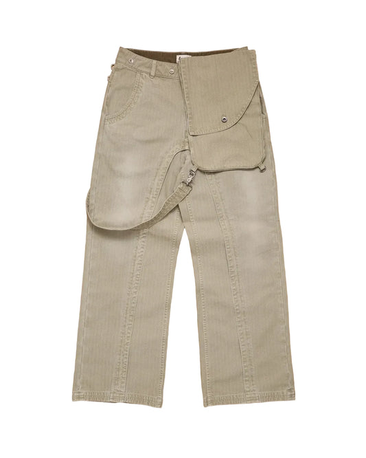 Herringbone Tote Pant