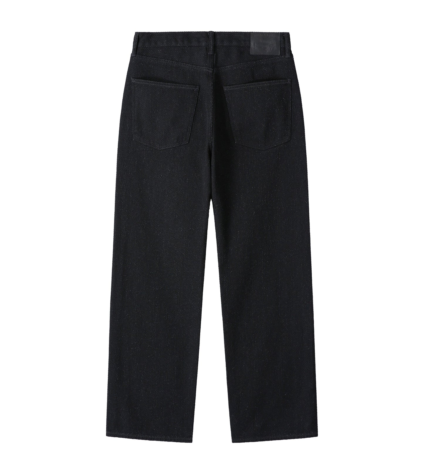 Sashiko Pants — Old Black