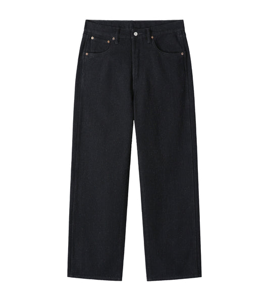 Sashiko Pants — Old Black
