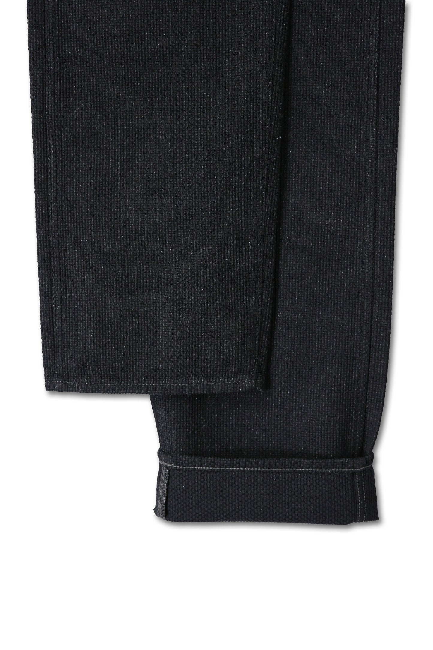 Sashiko Pants — Old Black